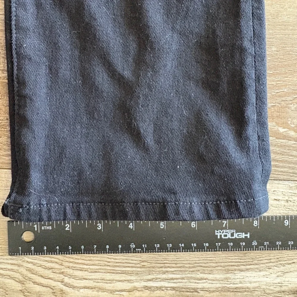 Cult of Individuality Jeans Lenny Boot 603 Mens 33x34 Black Denim Embroidery EUC
